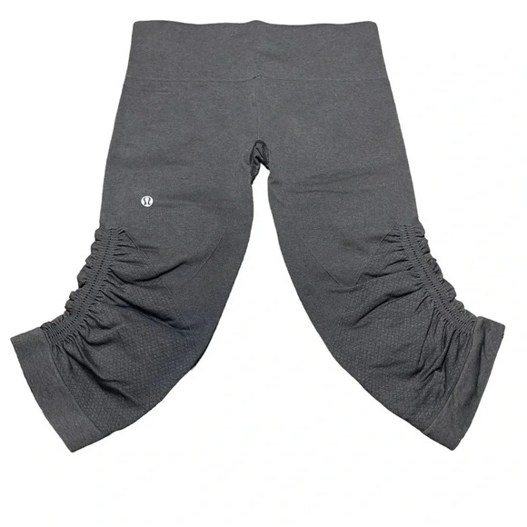 Lululemon Ebb and Flow Crop II in Deep Coal - Picture 9 of 12